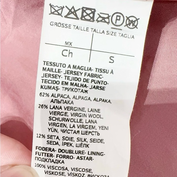 🚩steal Authentic MaxMara Pink Teddy Jacket - Picture 4 of 6